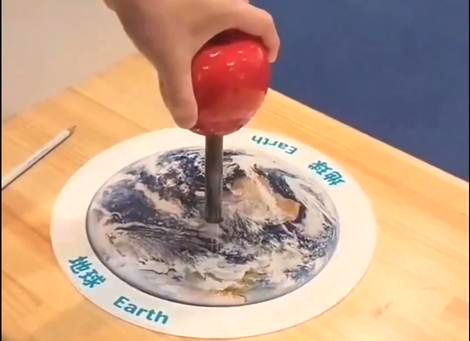 ( ویدیو) شبیه سازی افتادن سیب در سیارات مختلف 