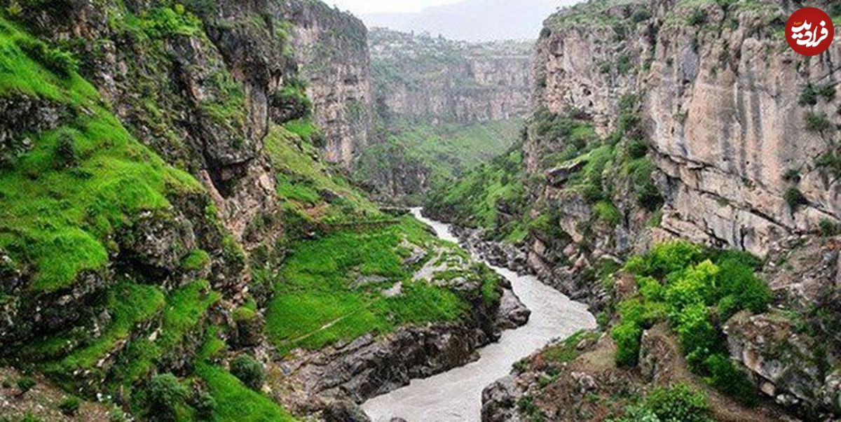 (عکس) شگفت‌انگیزترین دره ایران 