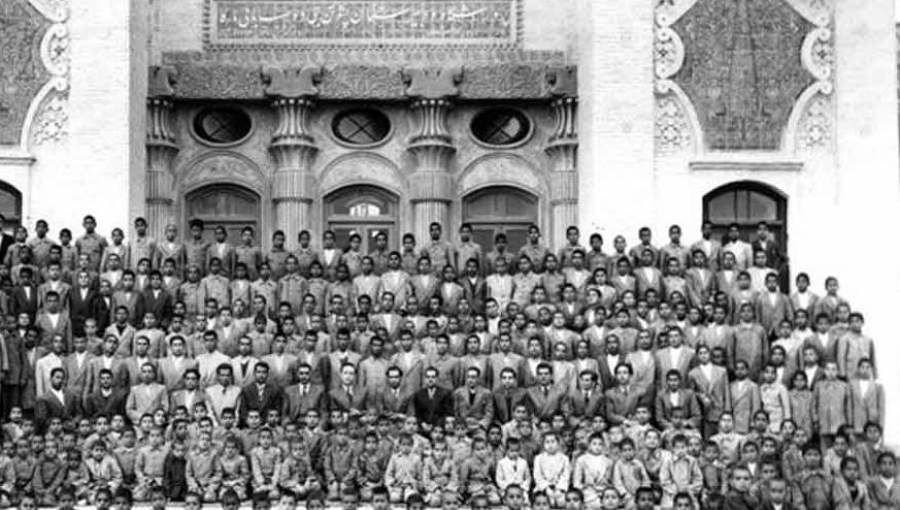 تصاویر قدیمی از مدارس 100 سال قبل در تهران