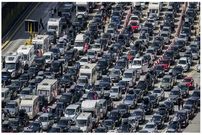 ببینید؛ ترافیک بسیار سنگین در مسیرهای خروجی‌های تهران