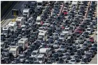 ببینید؛ ترافیک بسیار سنگین در مسیرهای خروجی‌های تهران