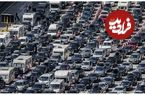 ببینید؛ ترافیک بسیار سنگین در مسیرهای خروجی‌های تهران