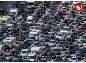 ببینید؛ ترافیک بسیار سنگین در مسیرهای خروجی‌های تهران