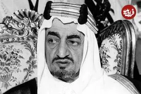 عکس| سفر در زمان؛ «ملک فیصل، پادشاه عربستان» در مسجد الحرام؛ سال 1345