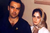 عکس؛ سفر به تاریخ؛ «عسل بدیعی، همسر فریبرز عرب نیا» در کنار پسرش «جانیار»؛ سال 91