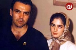 عکس؛ سفر به تاریخ؛ «عسل بدیعی، همسر فریبرز عرب نیا» در کنار پسرش «جانیار»؛ سال 91