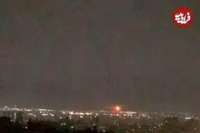 حملات هوایی شدید بامداد جمعه به تهران