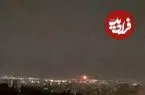 حملات هوایی شدید بامداد جمعه به تهران