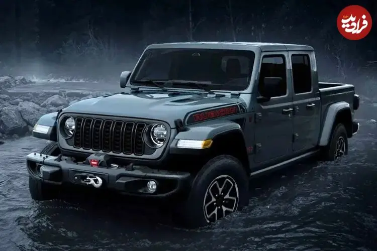 تصاویر؛ معرفی نسخه ویژه جیپ گلادیاتور، اولین پیکاپ با وینچ کارخانه‌ای
