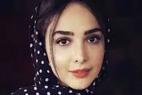 عکسی جالب و متفاوت از تیپ المیرا دهقانی در اکران یک فیلم 