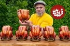 ببینید| غذای روستایی در آذربایجان؛ تهیه 6 مرغ بریانی به روشی متفاوت