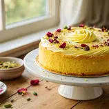طرز تهیه کیک زعفرانی با ماست در خانه + ترفندها