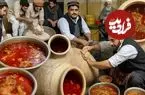 ببینید| غذای خیابانی در پاکستان؛ طبخ سیری پای (کله پاچه) برای صبحانه در پیشاور