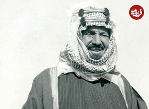 عکس| سفر در زمان؛ «ملک عبدالعزیز» اولین پادشاه عربستان در 34 سالگی؛ سال 1289