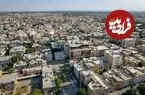 عکس| سفر زمان؛ چشم‌انداز متفاوت شهر قزوین در حدود 140 سال قبل