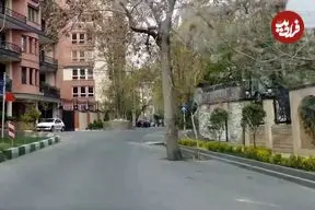 ببینید؛ یک قاب از خیابان فرشته تهران که خیلی حرف‌ها برای گفتن دارد!