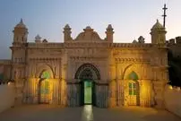 عکس| معماری زیبای مسجد هندی در آبادان 