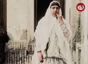 تصاویر| سفر به عصر قاجار؛ از «زن رقصنده» تا «خرهای الوارکش»