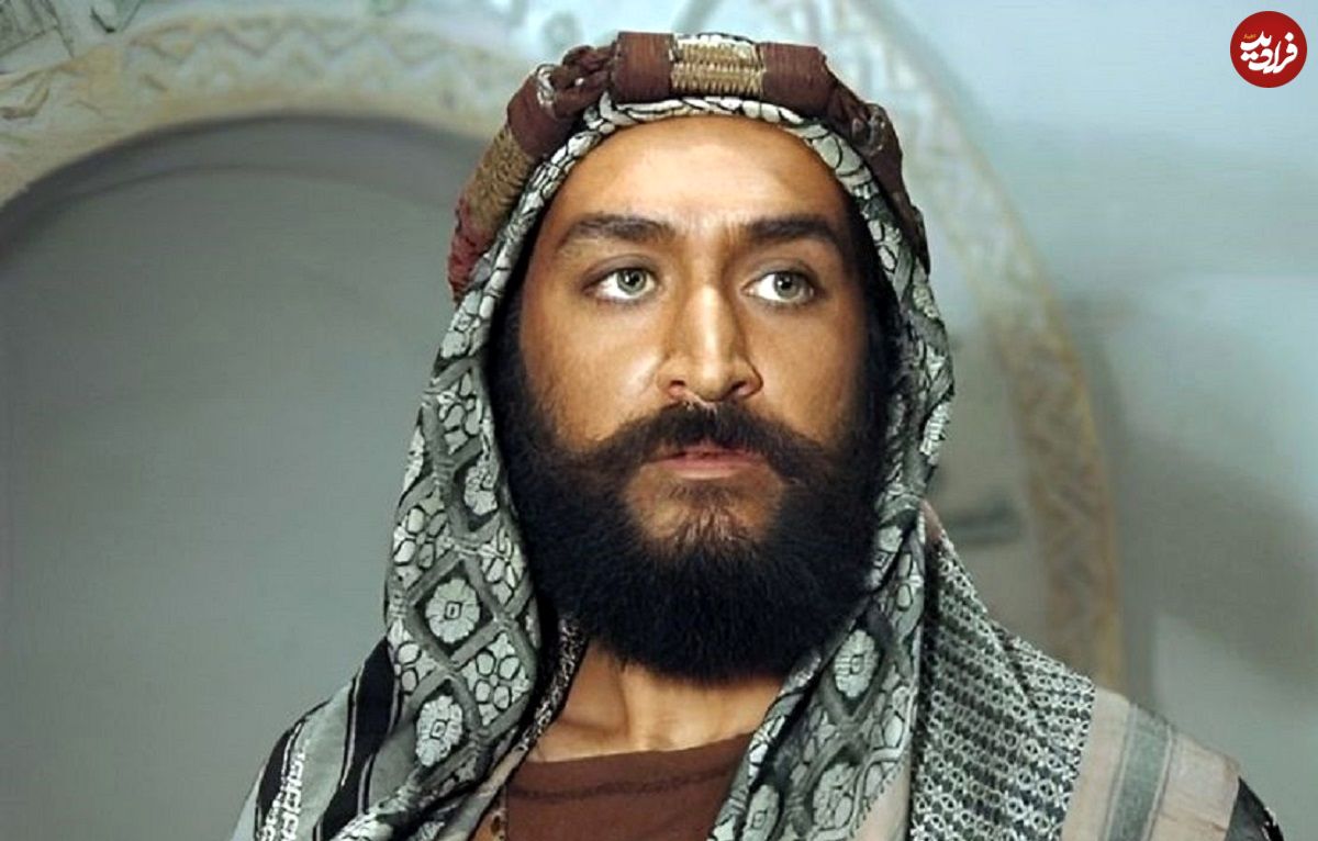 عکس؛ سفر در زمان؛ «سائب و عبدالرحمن بن شُرَیح» در پشت صحنه سریال مختار؛ دهه 80