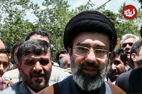 عکس؛ سفر در زمان؛ «سیدمجتبی خامنه ای» با لباس بسیج در جبهه؛ دهه 60