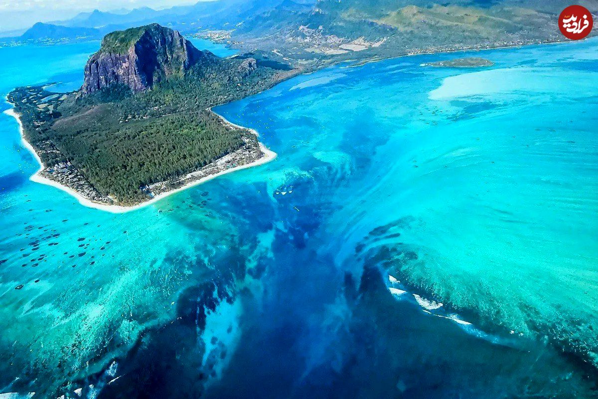 آیا میدانستید بزرگترین آبشار دنیا زیر آبهای اقیانوس پنهان است؟