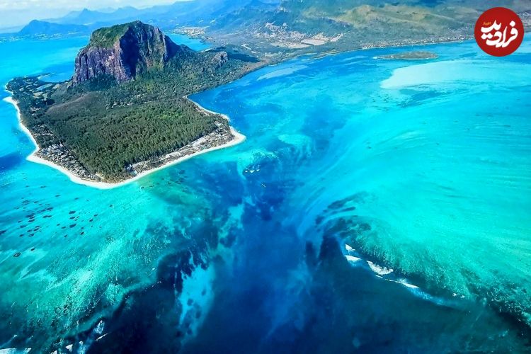 آیا میدانستید بزرگترین آبشار دنیا زیر آبهای اقیانوس پنهان است؟