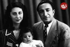 عکس| سفر در زمان؛ «اسدالله علم و ملک تاج قوام» در روز عروسی شان؛ سال 1318