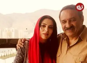 عکس| سفر زمان؛ چهرۀ «حمیرا ریاضی» 2 ساله در آغوش مادرش؛ دهۀ 40