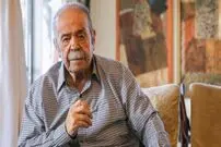 عکس| سفر زمان؛ «محمدعلی کشاورز و جهانگیر فروهر» در نمایی از فیلم مردی که موش شد؛ سال 64