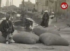 عکس| سفر زمان؛ تصویری از «ساحل بندر بوشهر» در آخرین سال حکومت قاجار