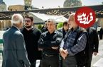 تصاویری از فرزندان مرحوم اکبر هاشمی رفسنجانی در مراسم تشییع عمویشان