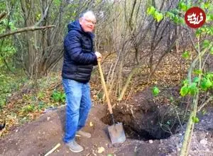 کشف گنجینۀ نقره‌های خانوادگی بعد از 80 سال با استفاده از «نقشۀ گنج»