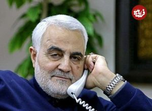 عکس؛ سفر به تاریخ؛ استقبال «سردار سلیمانی» از «هاشمی رفسنجانی» در کرمان؛ سال 1375
