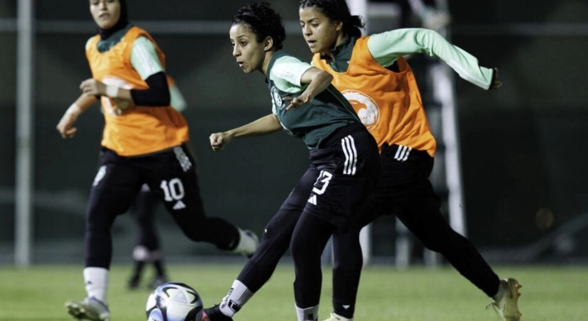 (ویدئو) اتفاق تاریخی برای تیم ملی فوتبال زنان عربستان