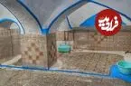 عکس| سفر زمان؛ نمایی از یک «حمام عمومی مردانه» در تهران؛ سال 1343