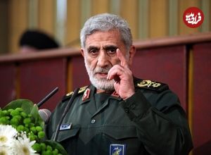 عکس؛ سفر در زمان؛ «سردار قاآنی و سرلشکر سلامی در کنار فرزندان سردار سلیمانی»؛ سال 1402