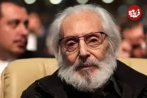 عکس| سفر زمان؛ «جمشید مشایخی» در 41 سالگی در کنار «نوری کسرایی»؛ سال 56