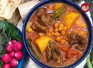 یک آبگوشت متفاوت از قم؛ طرز تهیه آبگوشت قنبید با گوشت و کلم قمری