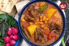 یک آبگوشت متفاوت از قم؛ طرز تهیه آبگوشت قنبید با گوشت و کلم قمری