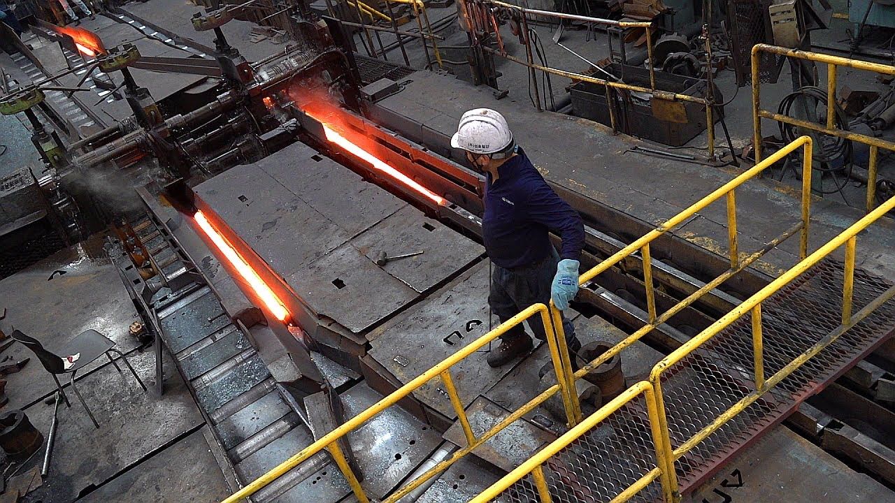 (ویدئو) چگونه میلگرد فولادی در کارخانه های مشهور کُره ای تولید می شود؟