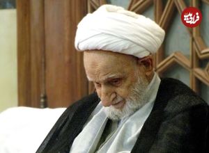 عکس؛ سفر در زمان؛ «آیت الله بهجت در کنار پسرش علی بهجت»؛ دهه 80