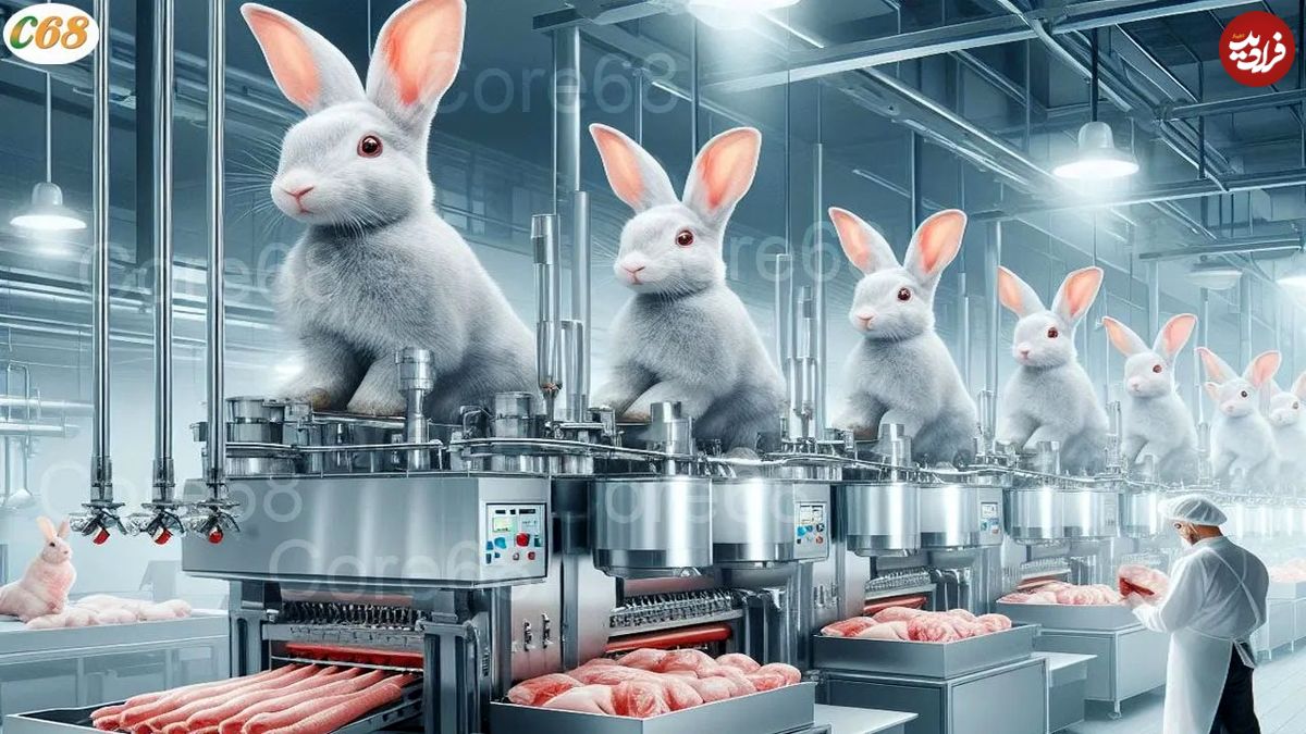 (ویدئو) ایتالیایی ها چگونه پس از پرورش و پردازش هزاران خرگوش، با آن آشپزی می کنند؟