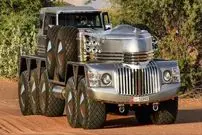 تصاویر| عظیم‌ترین خودروی خیابانی جهان؛ هیولای فرانکنشتاین خودروها