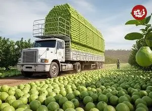 ببینید| چگونه کشاورزان تایوانی هزاران تن گواوا را برداشت می کنند؟