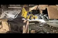 (ویدئو) شست و شوی بیل مکانیکی پر از روغن و گل با هزینه 8 میلیون تومان