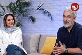 تصاویر؛ قاب عاشقانه مهدی پاکدل و رعنا آزادی‌ور