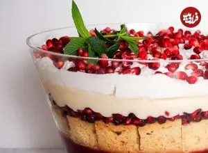 طرز تهیه ترایفل انار؛ دسر شیک و مجلسی برای شب یلدا
