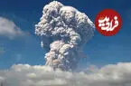 ببینید| فوران آتشفشان سینابونگ در اندونزی