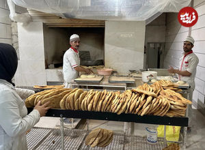 (ویدئو) نان بربری که از نانوایی می خرید به این شکل تهیه می شود