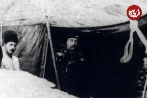 عکس| سفر زمان؛ خیمۀ ناصرالدین شاه در سفر تفریحی به منطقۀ جاجرود